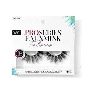 ProSeries Premium Faux Mink Falsies (D29) Natural False Individual Eyelashes NEW